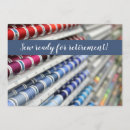Search for sew invitations Retirement