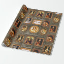 Search for mona lisa wrapping paper Italian