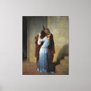 Search for kissing canvas prints Couple