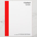 Search for red letterhead Business