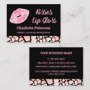 Search for lip gloss business cards Pink