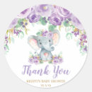Search for purple elephant baby shower stickers Mother to be