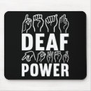 Search for american sign language mouse mats Signing
