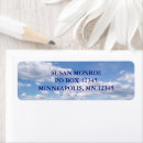 Search for sky return address labels Blue