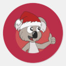 Search for christmas koala stickers Animal