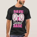 Search for breast cancer baseball tshirts October