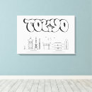 Search for street graffiti canvas prints Modern