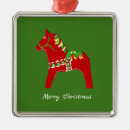 Search for swedish christmas tree decorations Dala horse