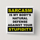 Search for sarcasm badges Humour