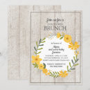 Search for rustic brunch invitations Wood
