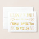 Search for retirement party save the dates Elegant