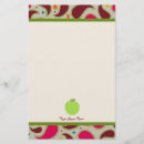 Search for apple stationery paper Teacher