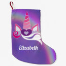 Search for unicorn christmas stockings Rainbow