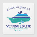 Search for cruise ship wedding save the dates Boat