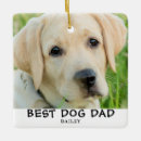 Search for best dog dad christmas tree decorations Cute