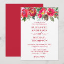 Search for holiday wedding invitations Festive