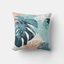 Search for teal and coral cushions Pattern