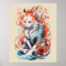Search for japanese watercolor posters Animal