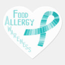 Search for allergy awareness stickers Teal