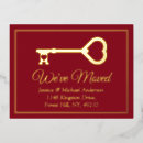 Search for real change invitations Change of address