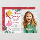 Search for tropical christmas invitations Flamingo