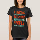 Search for fencing tshirts Fighting