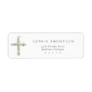 Search for holy cross return address labels Floral