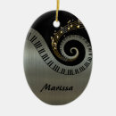 Search for music notes oval christmas tree decorations Piano