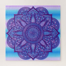Search for mandala puzzles Blue