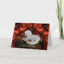 Search for fractals photo cards Red
