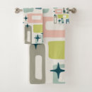 Search for mid century modern bath towels Retro