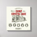 Search for horror movie canvas prints Camp crystal lake