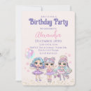 Search for fashion birthday invitations Glitter