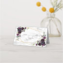 Search for purple place cards Gold