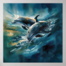 Search for blue dolphins posters Ocean
