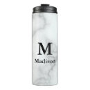 Search for black and white marble mugs Monogrammed