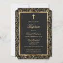 Search for unique christening invitations Greenery