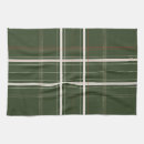 Search for olive green tea towels Plaid