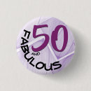 Search for 50th birthday badges Fabulous 50