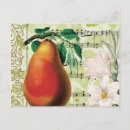 Search for pears postcards Botanical