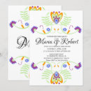 Search for folk wedding invitations Floral