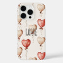 Search for heart balloons iphone cases Red