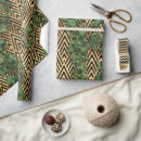 Search for ivy wrapping paper Gold