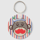 Search for cute monkey key rings Illustration