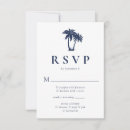 Search for blue palm tree invitations Minimal
