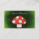 Search for toadstool business cards Fungus