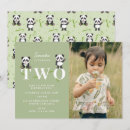 Search for panda bear invitations Kawaii