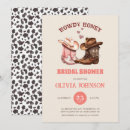 Search for western boots bridal shower invitations Pink