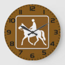 Search for equestrian clocks Horseback riding