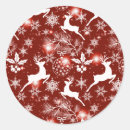 Search for reindeer pattern stickers Snowflakes